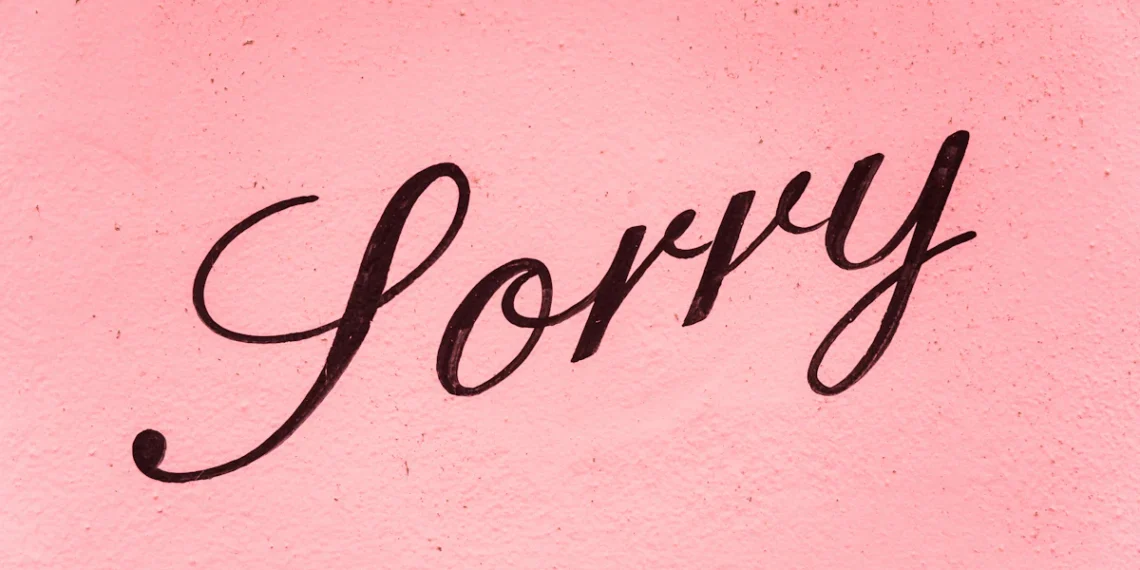 Mastering Apologizing Sincerely and Effectively