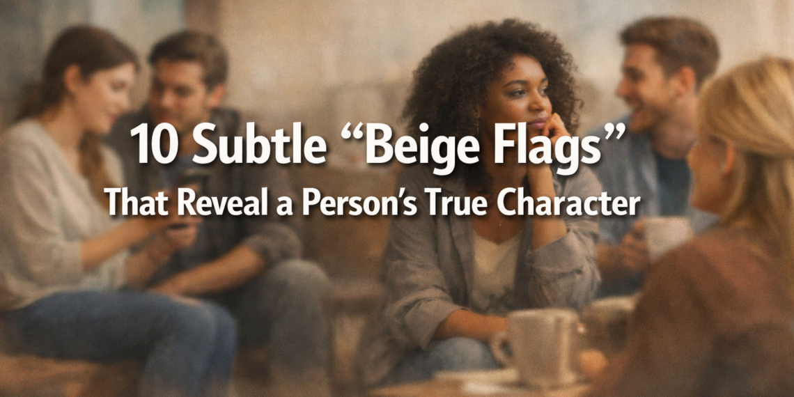 10 Subtle “Beige Flags” That Reveal a Person’s True Character