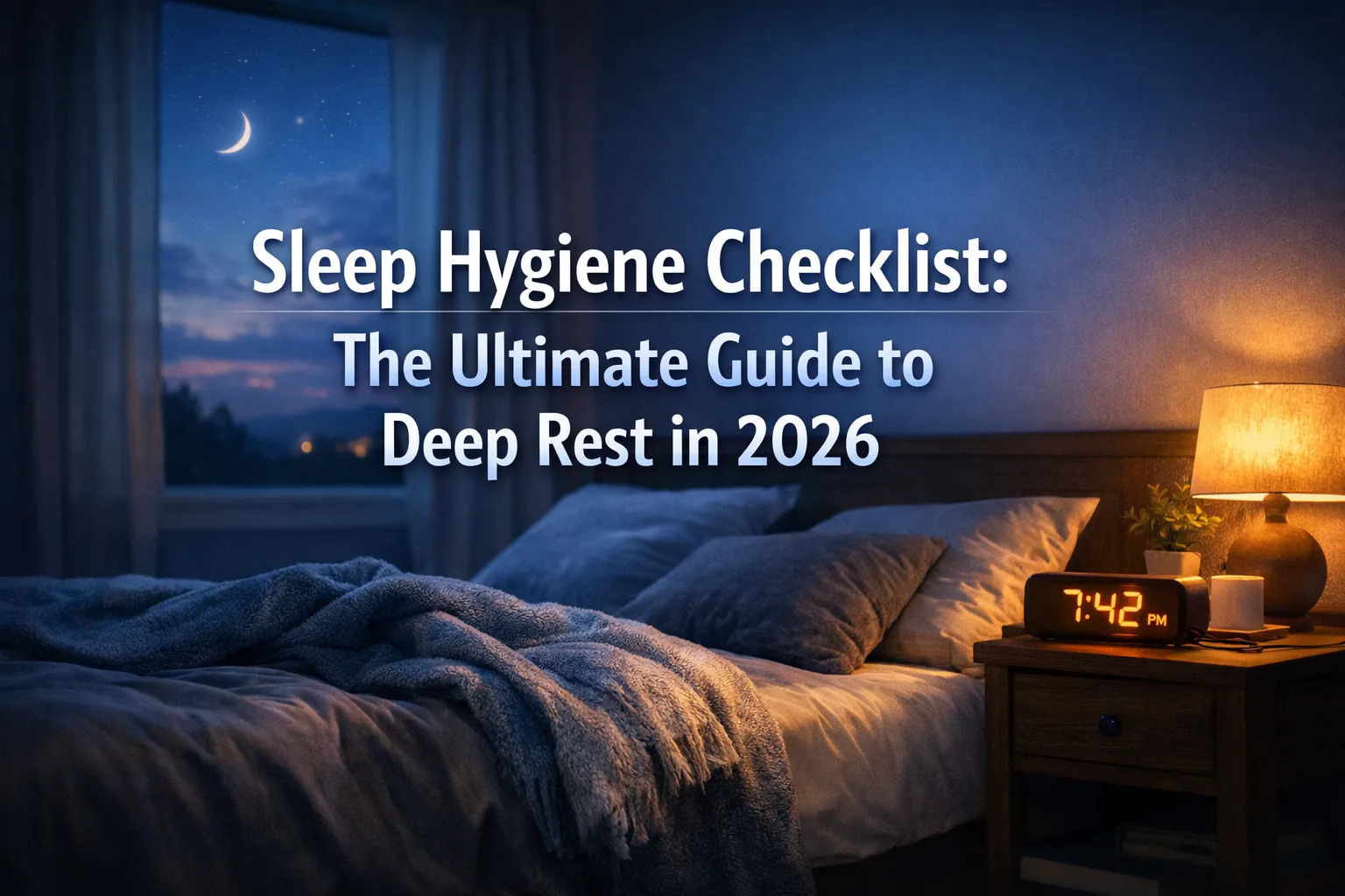Sleep Hygiene Checklist: The Ultimate Guide to Deep Rest in 2026